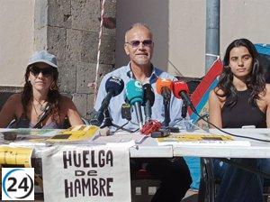 Clavijo critica a activistas de 'Canarias Se Agota' en huelga de hambre por intentar extorsionar.