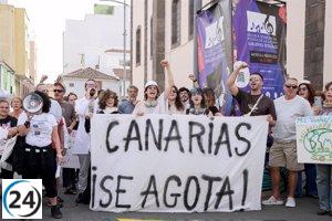Canarias se Agota mantiene la huelga de hambre ante el desprecio de Clavijo