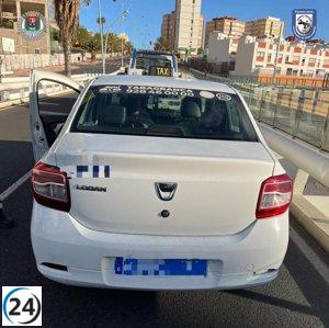 Taxista en Gran Canaria detenido tras dar positivo por consumo de drogas