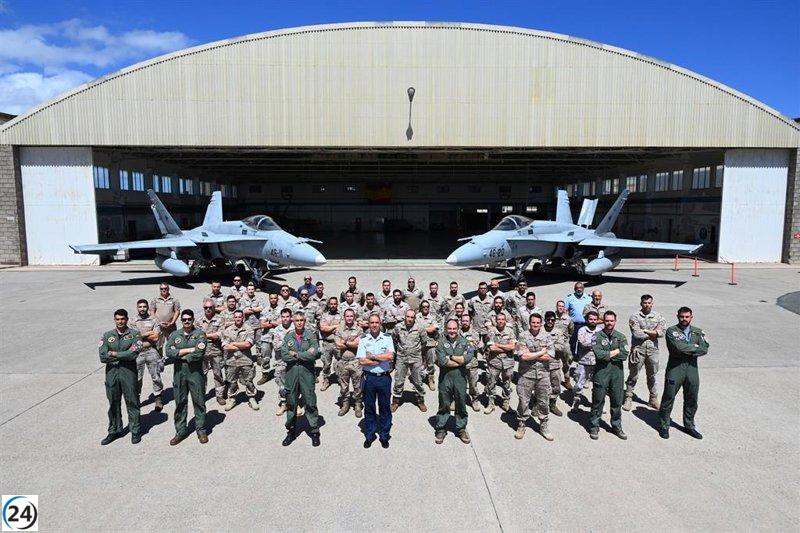 Miembros del Ala 46 de Gran Canaria enfrentan un riguroso entrenamiento en condiciones extremas.