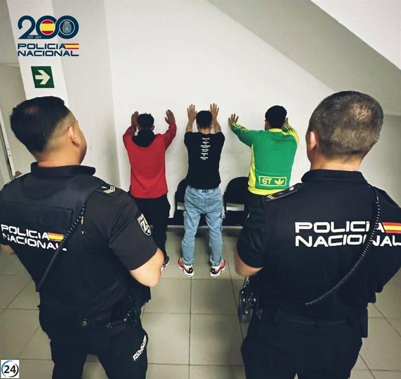 Tres arrestos por robo violento en Las Alcaravaneras, Gran Canaria.