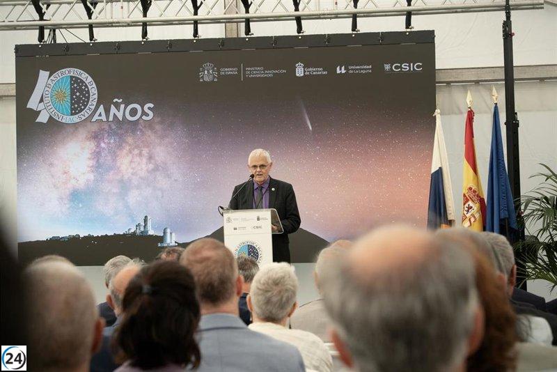 El Instituto de Astrofísica de Canarias: 40 años impulsando el conocimiento del cosmos.