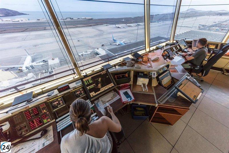 Mal tiempo en Gran Canaria provoca que siete vuelos sean redirigidos a Fuerteventura.