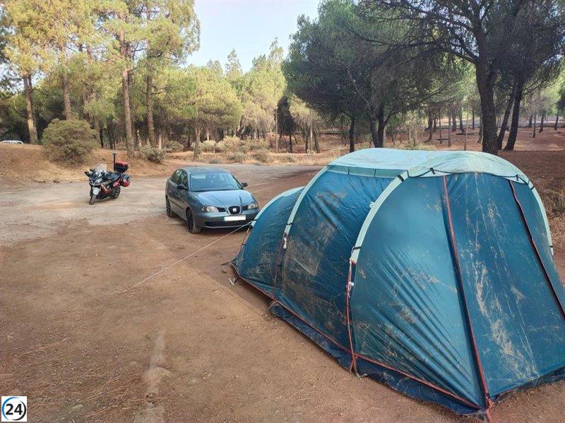 Policía Canaria detecta doce violaciones en áreas boscosas de Gran Canaria, incluida una por uso de maquinaria que provoca chispas.