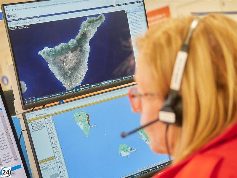 Incendio en Santa Cruz de Tenerife deja a cuatro personas afectadas por inhalación de humo.