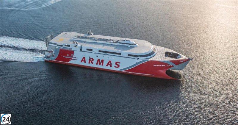 Baleària completa la compra de Naviera Armas Trasmediterránea, a la espera de la aprobación de la CNMC.