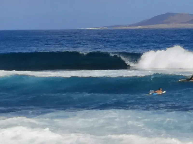 La exótica belleza de la playa de Caleta de Famara