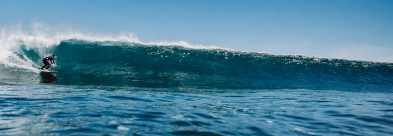 Surf en las playas del norte de Gran Canaria