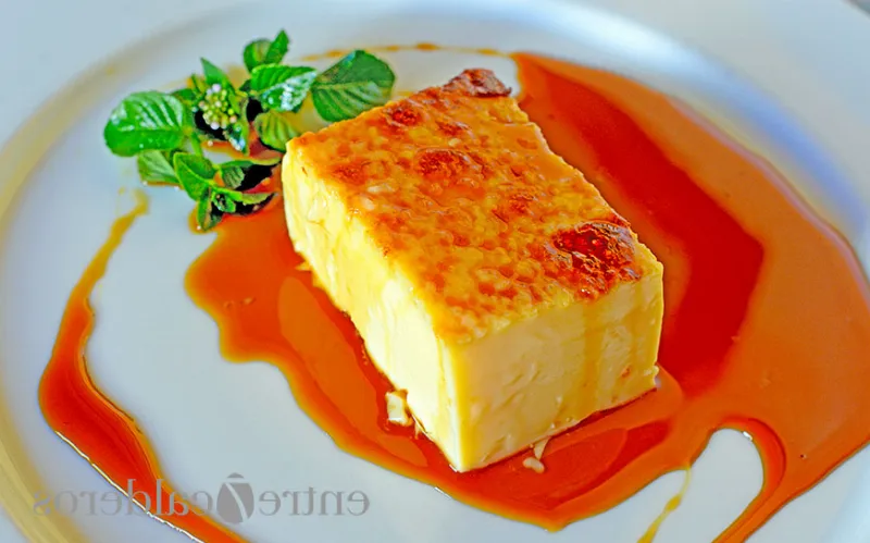 Leche asada canaria, un postre suave y delicioso
