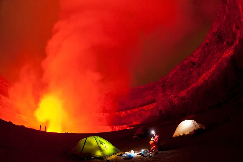 La Montaña Roja: un volcán activo con una vista impresionante